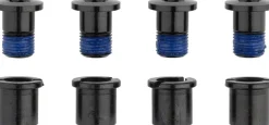 RaceFace Chainring Bolt Pack Set of 4 12.5mm Bolt/Nut Black