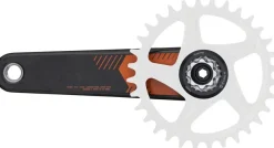 RaceFace ERA Crankset - 175mm Direct Mount 136mm Spindle CINCH Interface Carbon Orange