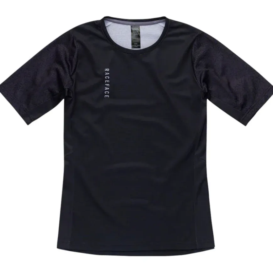 RaceFace Indy Women's Short Sleeve Mountain Bike Jersey - Black