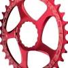 RaceFace Narrow Wide Chainring: Direct Mount CINCH 34t Red