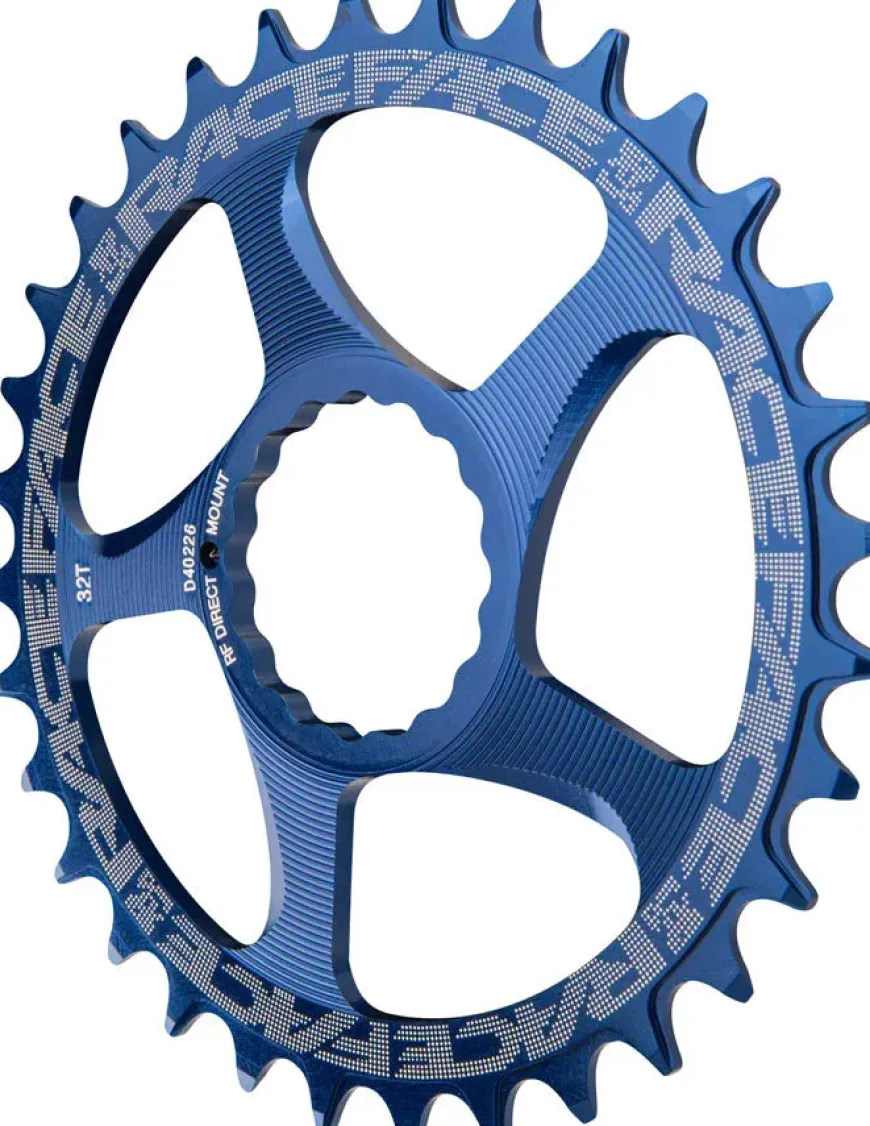 RaceFace Narrow Wide Chainring: Direct Mount CINCH 26t Blue