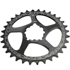 RaceFace Narrow Wide Chainring: Direct Mount 3-Bolt Compatible 30t Black