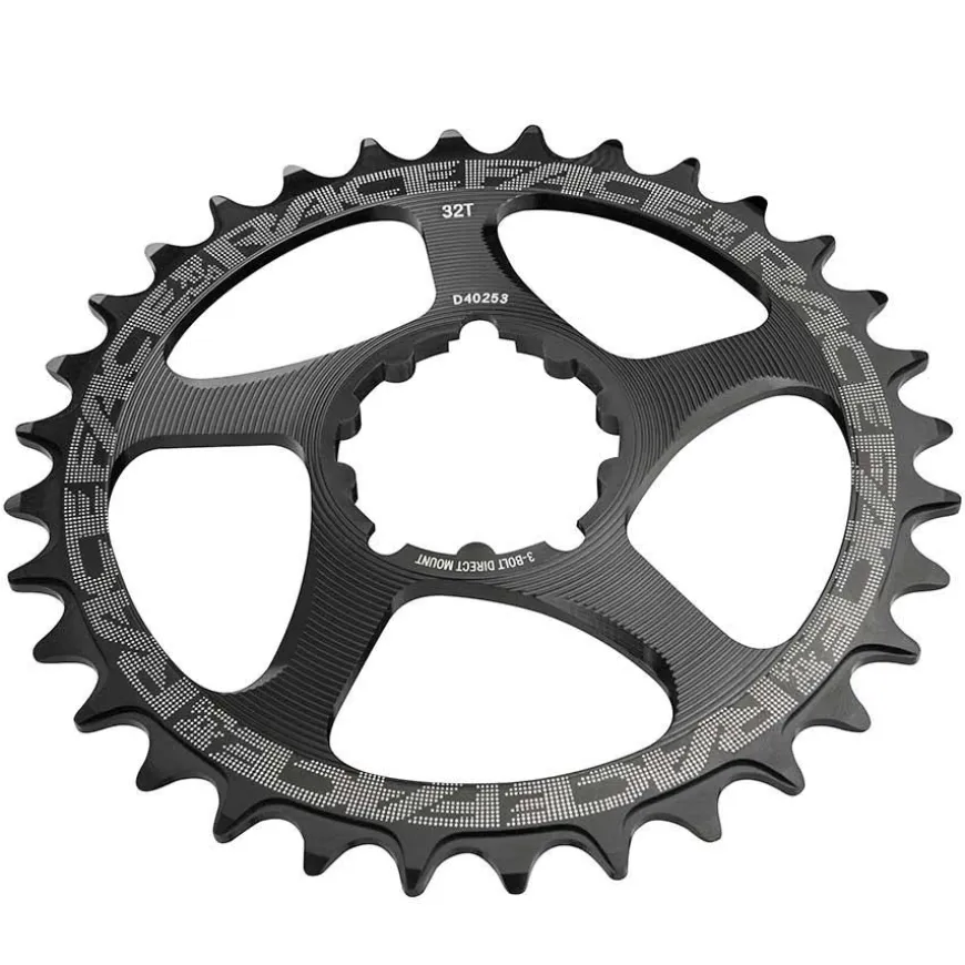 RaceFace Narrow Wide Chainring: Direct Mount 3-Bolt Compatible 30t Black