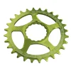 RaceFace Narrow Wide Chainring: Direct Mount CINCH 30t Green