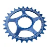 RaceFace Narrow Wide Chainring: Direct Mount CINCH 28t Blue