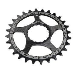 RaceFace Narrow Wide Chainring: Direct Mount CINCH 24t Black