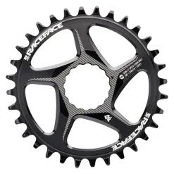 RaceFace Narrow Wide Direct Mount CINCH Aluminum Chainring - Shimano 12-Speed requires Hyperglide+ compatible chain 32t BLK
