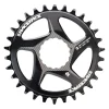 RaceFace Narrow Wide Direct Mount CINCH Aluminum Chainring - Shimano 12-Speed requires Hyperglide+ compatible chain 30t BLK
