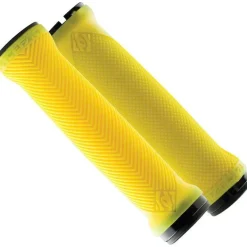 RaceFace RaceFace Lovehandle Grips - Neon Yellow Lock-On