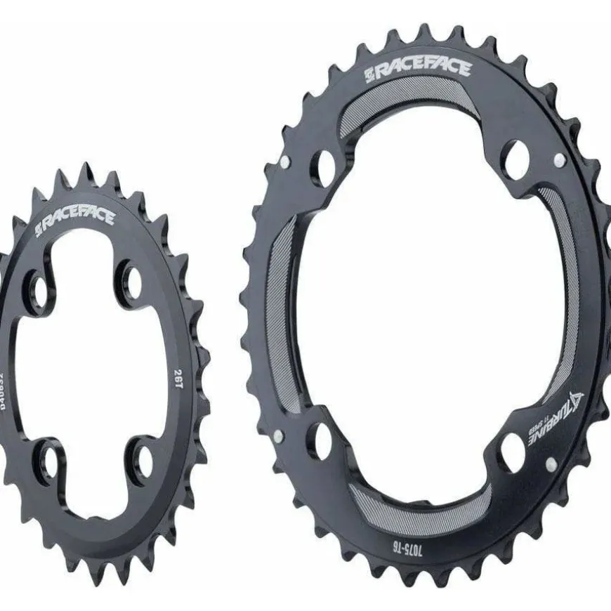 RaceFace RaceFace Turbine 11-Speed Chainring: 64/104mm BCD 28/38t Black