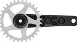 RaceFace Turbine Crankset - 160mm Direct Mount 136mm Spindle CINCH Interface 7050 Aluminum BLK
