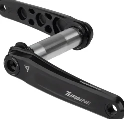 RaceFace Turbine Crankset - 160mm Direct Mount 136mm Spindle CINCH Interface 7050 Aluminum BLK