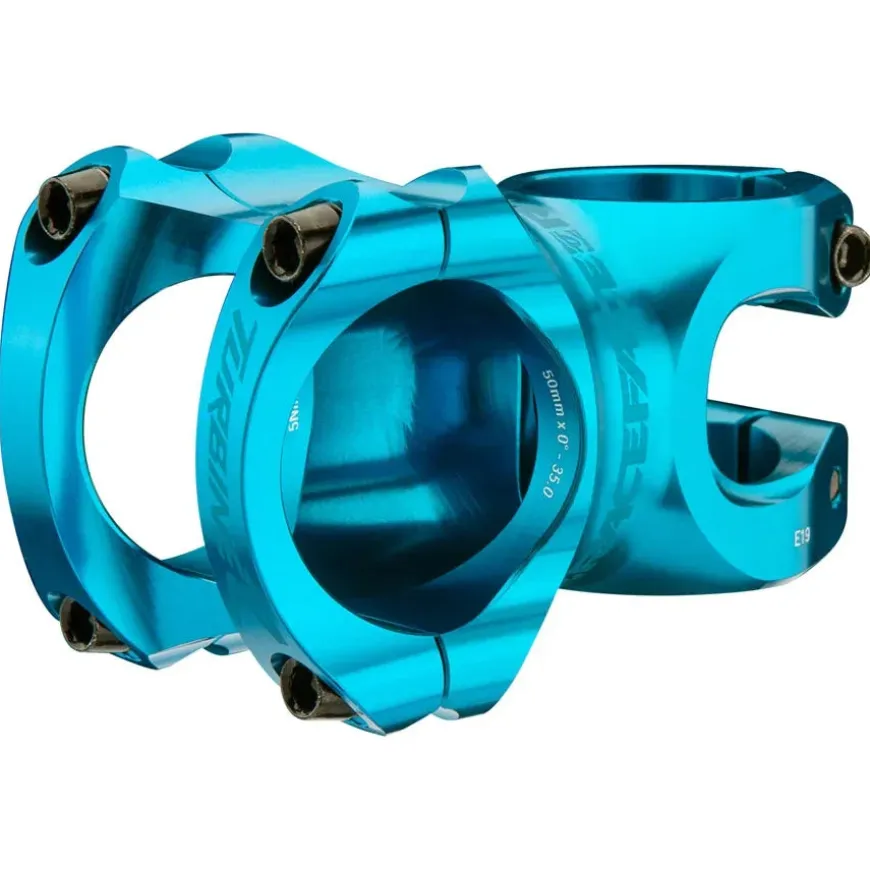 RaceFace Turbine R 35 Bike Stem - 35mm Clamp, +/-0, 1 1/8", Turquoise