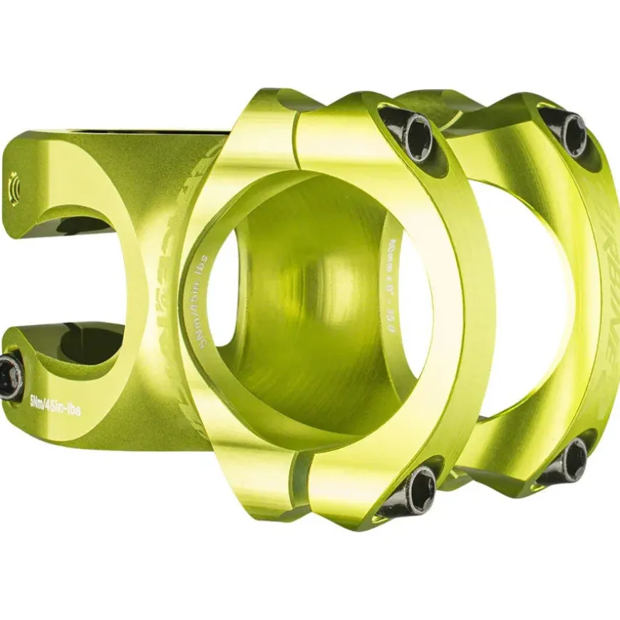 RaceFace Turbine R 35 Bike Stem - 35mm Clamp, +/-0, 1 1/8", Green