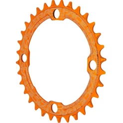 RaceFace 1x Narrow Wide Chainring - 32t 104 BCD 10-12 Speed 7075 Aluminum Orange
