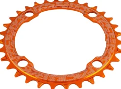 RaceFace 1x Narrow Wide Chainring - 36t 104 BCD 10-12 Speed 7075 Aluminum Orange