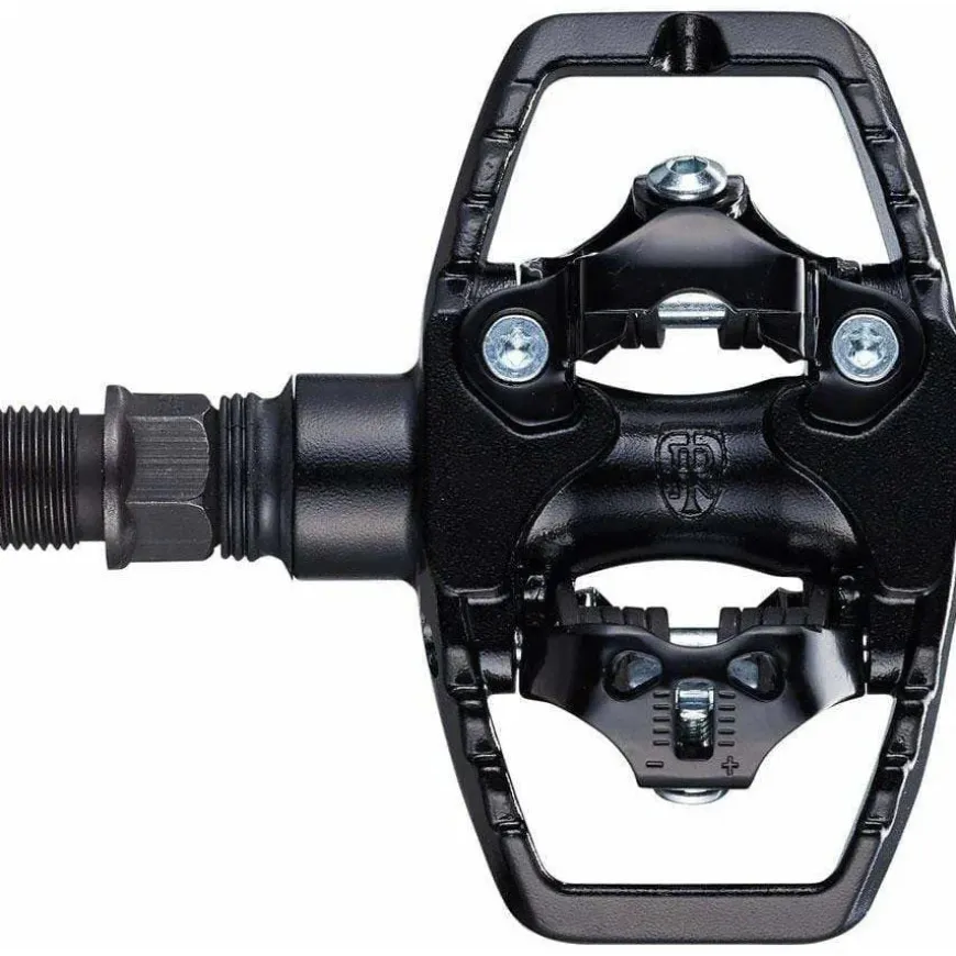 Ritchey Comp Trail Pedals - Dual Sided Clipless Platform Aluminum 9/16" BLK