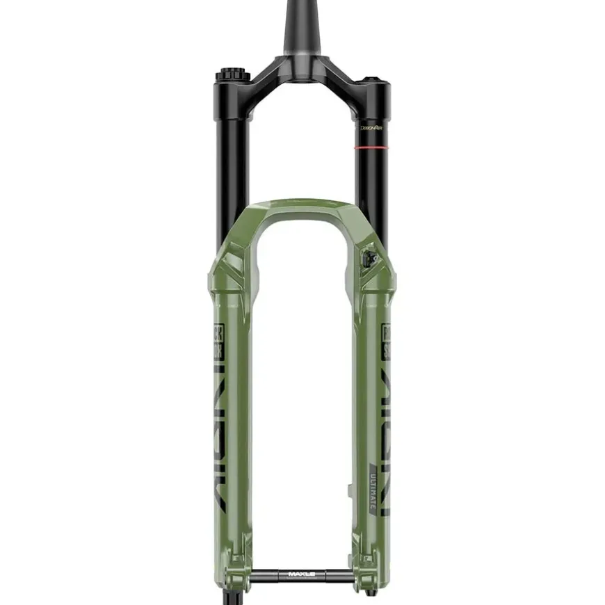 RockShox Lyrik Ultimate Charger 3 RC2 Suspension Fork - 27.5" 160 mm 15 x 110 mm 44 mm Offset Green D1