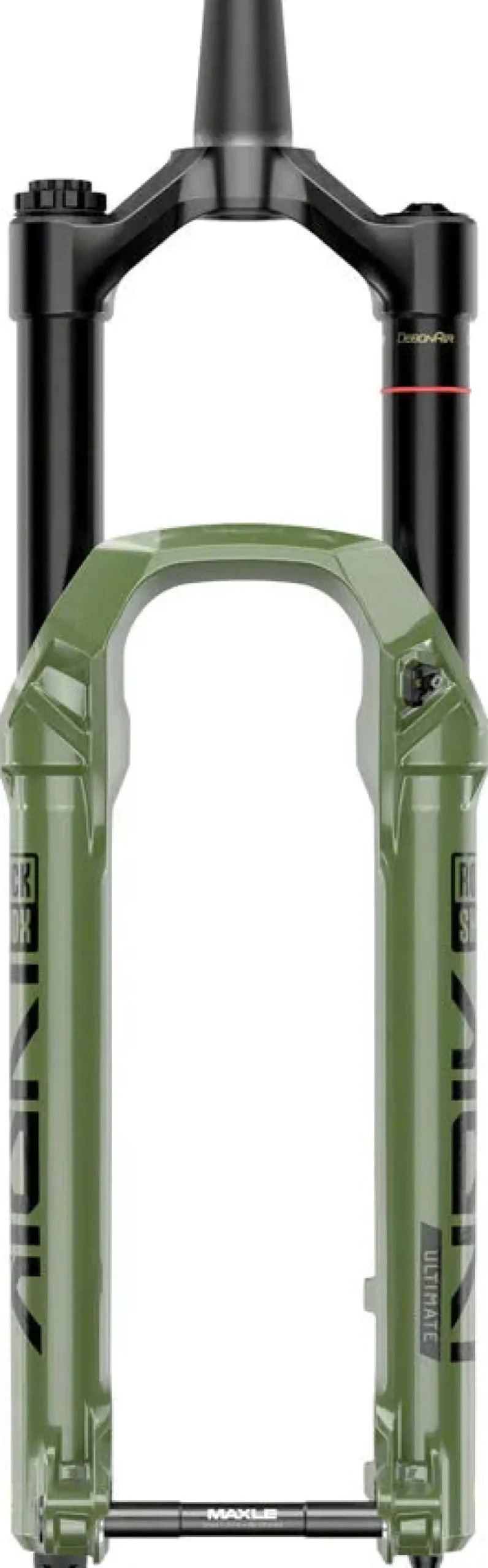 RockShox Lyrik Ultimate Charger 3 RC2 Suspension Fork - 27.5" 150 mm 15 x 110 mm 44 mm Offset Green D1