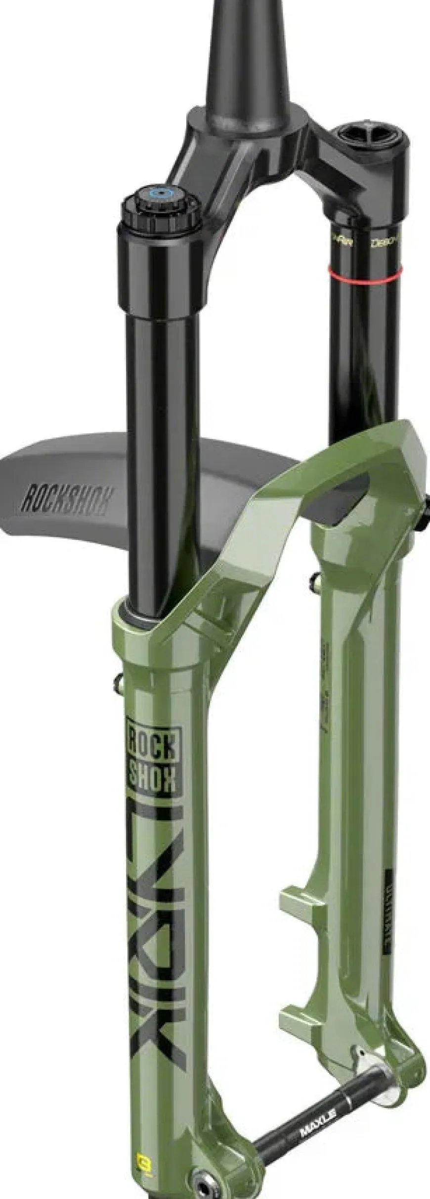RockShox Lyrik Ultimate Charger 3 RC2 Suspension Fork - 27.5" 150 mm 15 x 110 mm 37 mm Offset Green D1