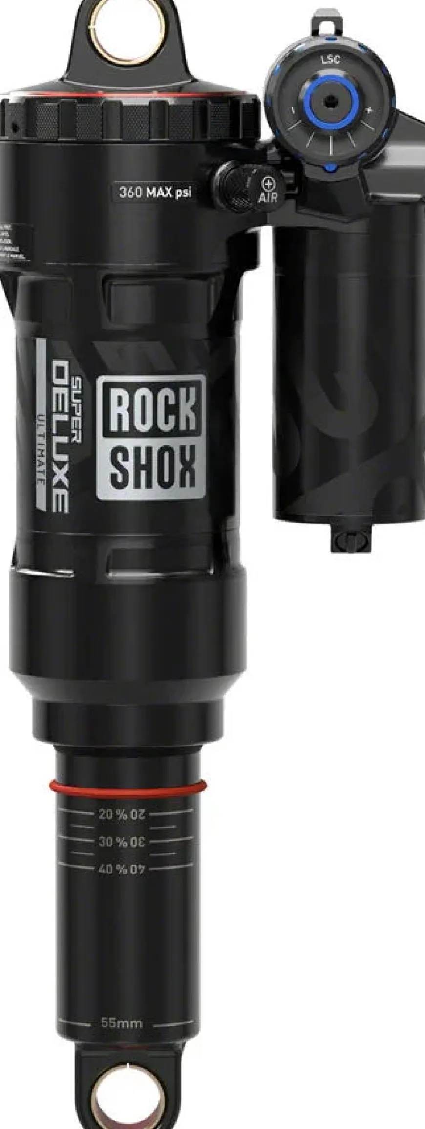 RockShox Super Deluxe Ultimate RC2T Rear Shock - 230 x 65mm Linear Reb/LComp 380lb L/O Std C1 YT Capra 29 2018+