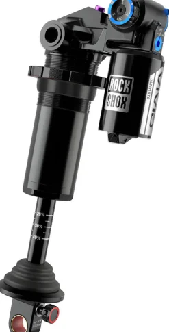RockShox Vivid Coil Ultimate RC2T Rear Shock - 205 x 62.5mm Reb 55 / Comp 34 Adj. Hydraulic Bottom Out L/45 Standard Trunnion D1