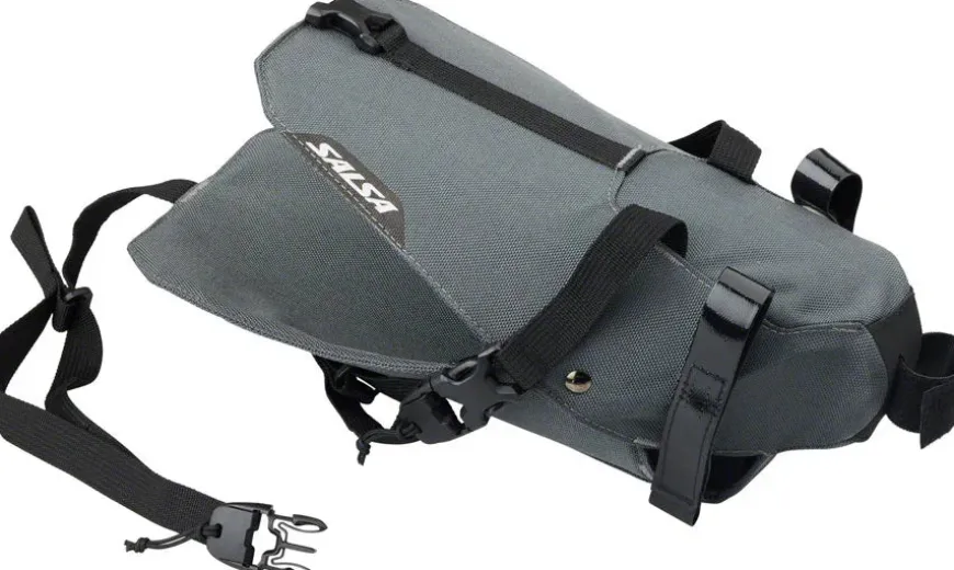 Salsa EXP Series Saguaro Seat Bag - Medium Gray
