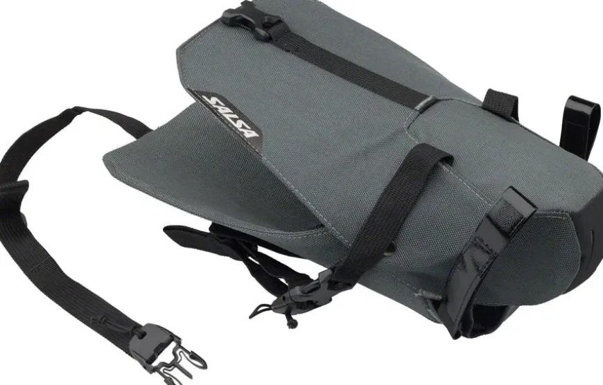 Salsa EXP Series Saguaro Seat Bag - Large Gray