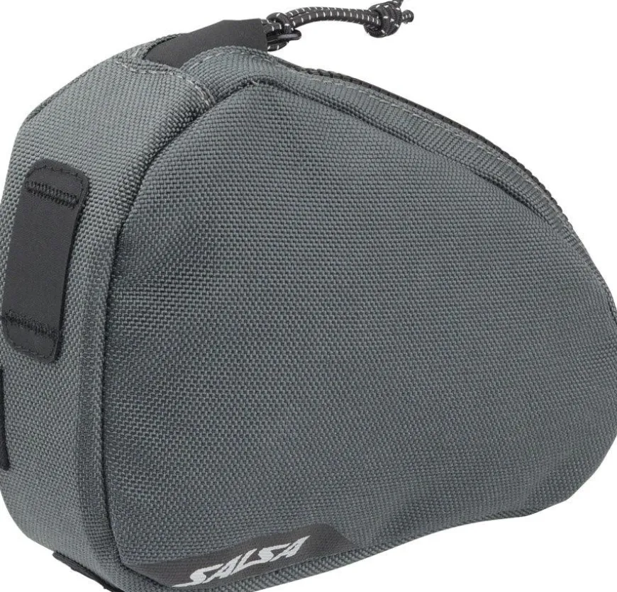 Salsa EXP-R Series Cattail Rear Top Tube Bag - Gray