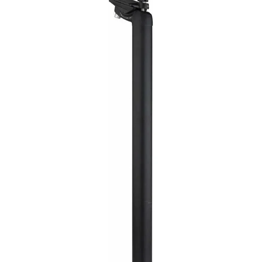 Salsa Guide Seatpost, 18mm Offset - Black