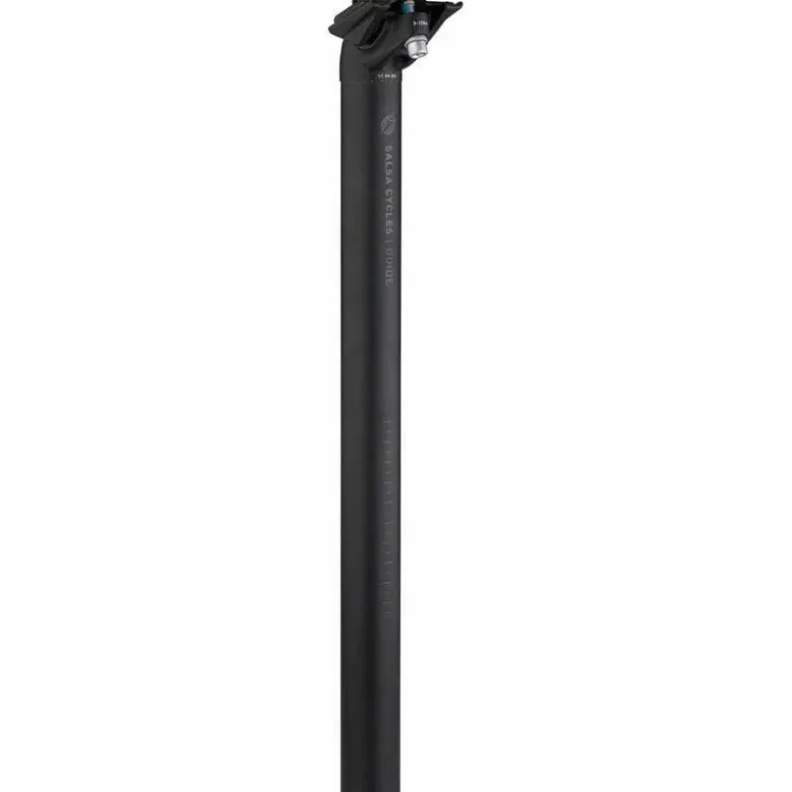 Salsa Guide Seatpost, 18mm Offset - Black