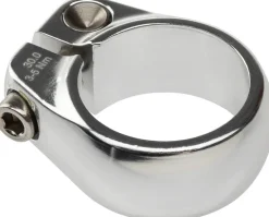 Salsa Lip-Lock Seatpost Clamp - 30.0mm Bolt-On Silver