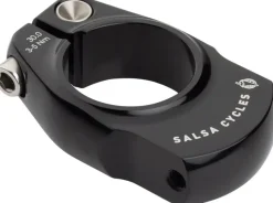 Salsa Rack-Lock Seatpost Clamp - 30.0mm Bolt-On Black