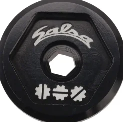 Salsa Split Pivot Dropout Tool Top Cap Black with Black Bolt