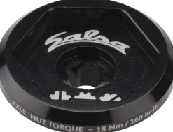 Salsa Split Pivot Dropout Tool Top Cap Black with Black Bolt