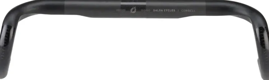 Salsa Cowbell Carbon Drop Handlebar - Carbon 31.8mm 40cm Black