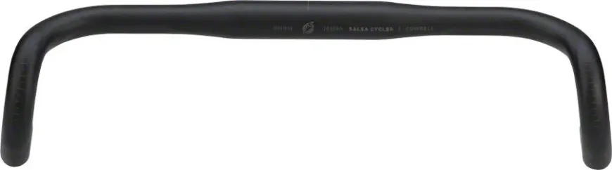 Salsa Cowbell Drop Handlebar - Aluminum 31.8mm 44cm Black