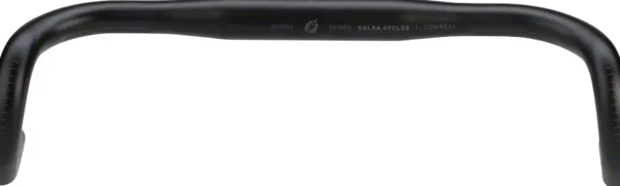 Salsa Cowbell Drop Handlebar - Aluminum 31.8mm 42cm Black