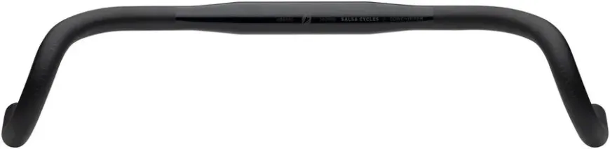 Salsa Cowchipper Deluxe Drop Handlebar - Aluminum 31.8mm 48cm Black