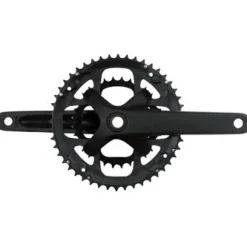 SAMOX G3 Bicycle Crankset - 170mm, 10-11 Speed, 46/30t, 104/64bcd, 24mm Spindle