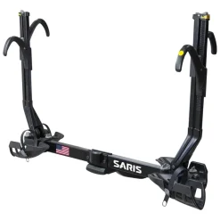 Saris Superclamp G3 Hitch Mount Rack 1-1/4 and 2 Bikes: 2 Max weight per bike: 60 lb