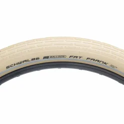 Schwalbe Fat Frank Bike Tire, Active Line, Basic Compound, K-Guard, Creme- 26 x 2.35"