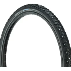 Schwalbe Marathon Winter Plus Winter-Studded Bike Tire - 26 x 1.75, Clincher, Wire, Black, SmartGuard, Winter