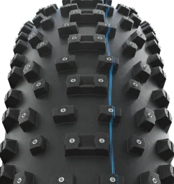 Schwalbe Al Mighty Tire, Evolution Line Addix Speed Grip Super Ground E-25 Studded - 26 x 4.8"