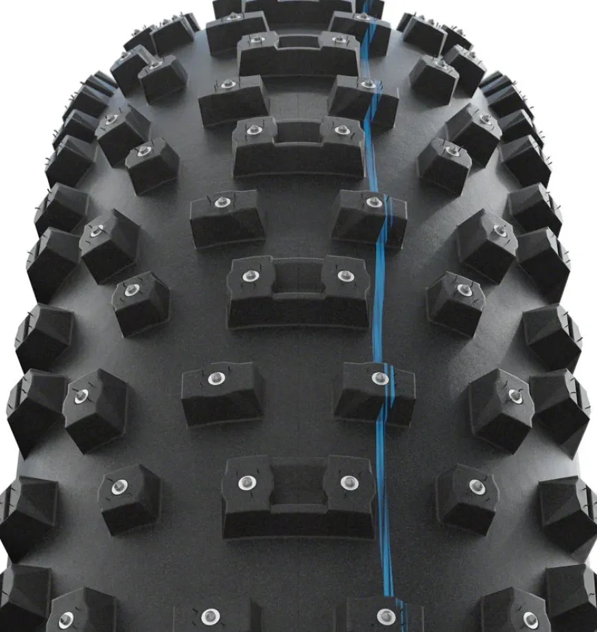 Schwalbe Al Mighty Tire, Evolution Line Addix Speed Grip Super Ground E-25 Studded - 26 x 4.8"
