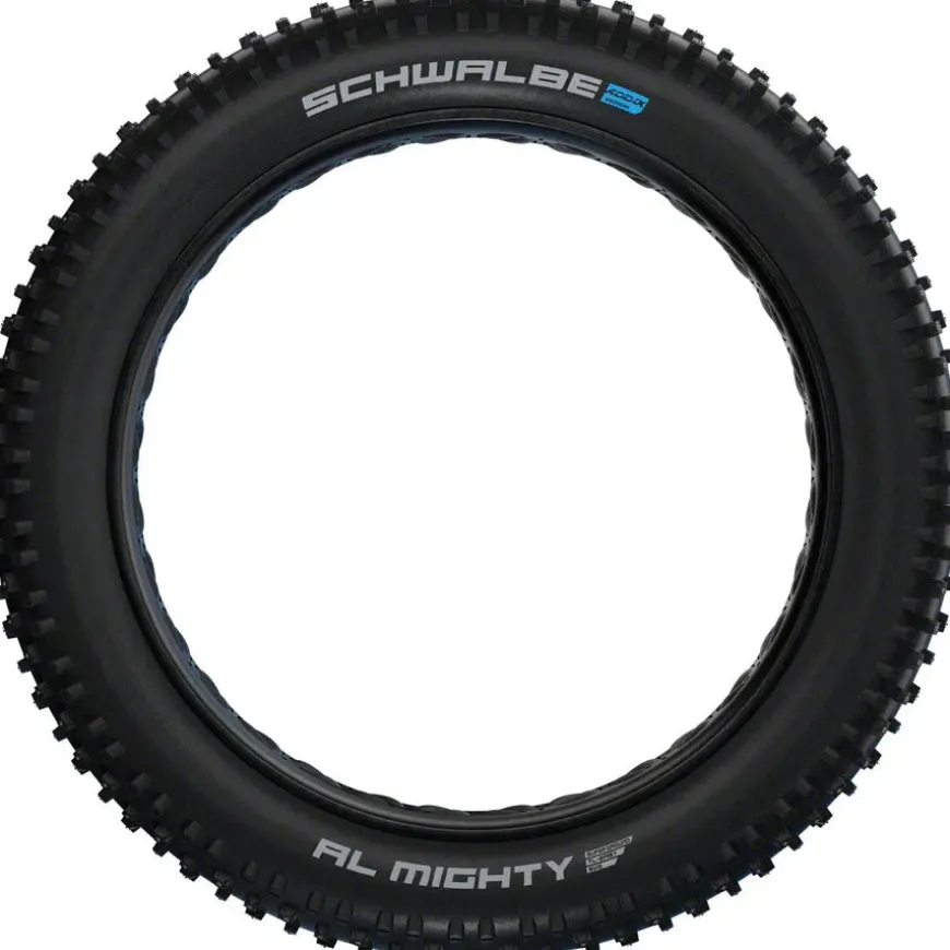 Schwalbe Al Mighty Tire, Evolution Line Addix Speed Grip Super Ground E-25 Studded - 26 x 4.8"