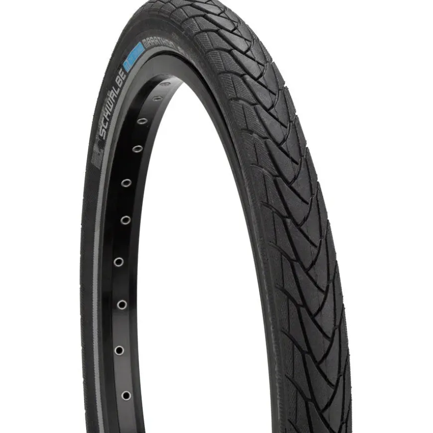 Schwalbe Marathon Plus Touring-Hybrid Tire - 16 x 1.35, Clincher, Wire, Black/Reflective, Performance, Endurance, SmartGuard, E-50