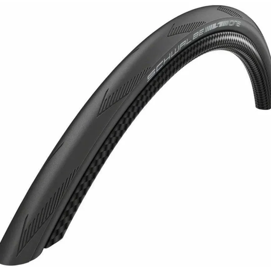Schwalbe One Tire - 20 x 1.1 Clincher Folding BLK Performance Line RaceGuard Addix
