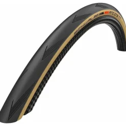 Schwalbe Pro One TT Tire - 700 x 25, Tubeless, Folding/Tan, Evolution Line, Addix Race