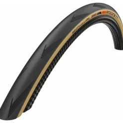 Schwalbe Pro One TT Tire - 700 x 28, Tubeless, Folding/Tan, Evolution Line, Addix Race